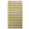 HUUM CORE 10.5kW Electric Sauna Heater – Alder / Stainless Steel Trim – product view