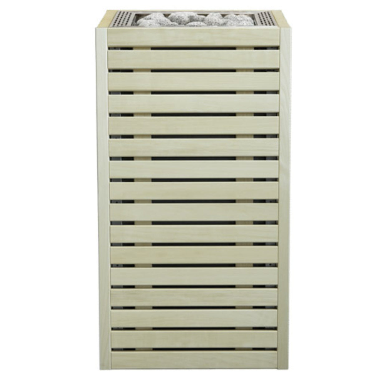 HUUM CORE 10.5kW Electric Sauna Heater – Aspen / Stainless Steel Trim – product view