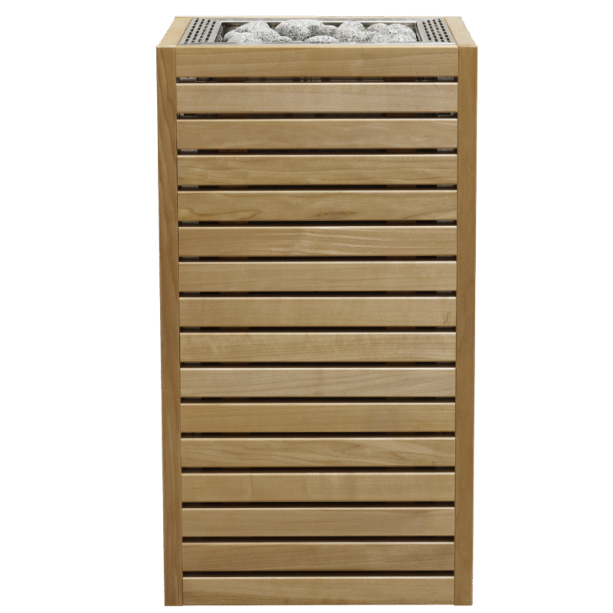 HUUM CORE 10.5kW Electric Sauna Heater – Thermo-Aspen / Stainless Steel Trim – product view
