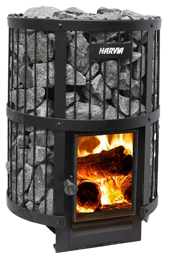 Harvia Legend 240 GreenFlame Wood-Burning Sauna Stove – product view