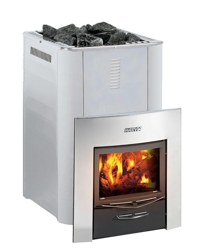 Harvia Pro 36 Duo Wood-Burning Sauna Stove – product view